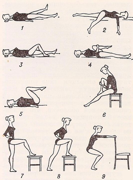 Terapia de ejercicio para la enfermedad de la articulación de la cadera