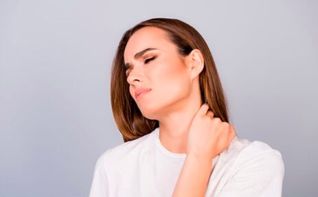 El dolor de cuello suele ser causado por la espondilosis cervical.